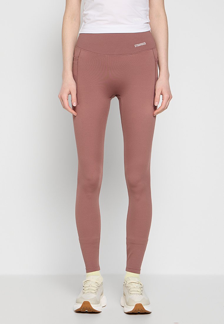 Stronger Tights donkerroze Stronger Tights donkerroze