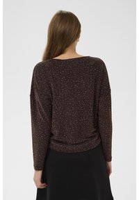 Saint Tropez NOELLASZ BLOUSE - Bluse - fudge