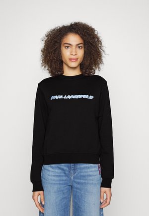 FUTURE LOGO CROP - Mikina - black