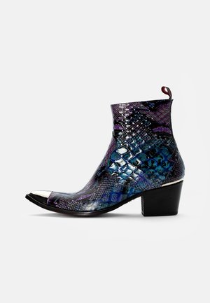 SIXX METAL TOE ZIP - Cowboy- / Bikerstövletter - amazona grey