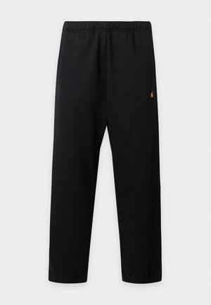 Carhartt WIP, CHASE PANT - Παντελόνι φόρμας - black/gold-coloured