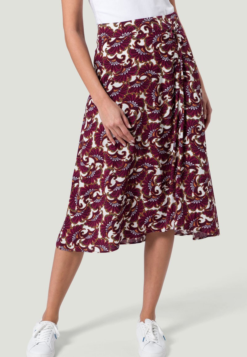 Damen Jeansröcke | zero Wickelrockbeetroot/lila - PD93092 Damen Jeansröcke | zero Wickelrockbeetroot/lila - PD93092