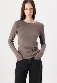 GAP CREW - Top s dlouhým rukávem - grey
