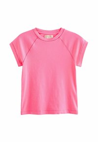 Next CREW NECK SHORT SLEEVE RAGLAN PETITE - Pamata T-krekls - fluro pink