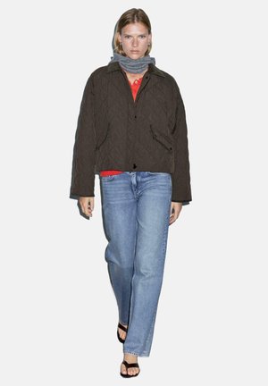 LIGHTWEIGHT WITH DETAIL - Light jacket - khaki