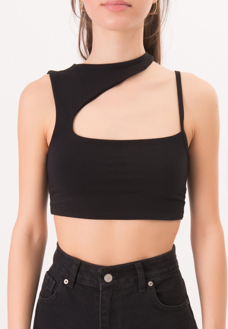 Damen T-Shirts | BSL UTSE BASIC Top black/schwarz - HU04189 Damen T-Shirts | BSL UTSE BASIC Top black/schwarz - HU04189