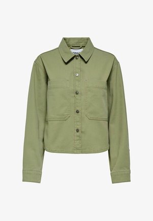ONLY ONLDREW SHACKET - Veste en jean - aloe