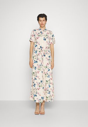 OBJPAREE DRESS - Abito a camicia - sandshell