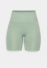 STUDIO SEAMLESS SHORTS - Leggings - light green