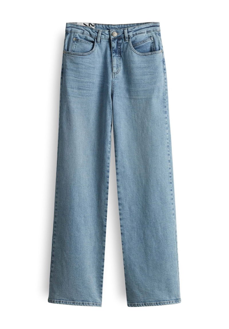 Opus Straight leg jeans lichtblauw denim