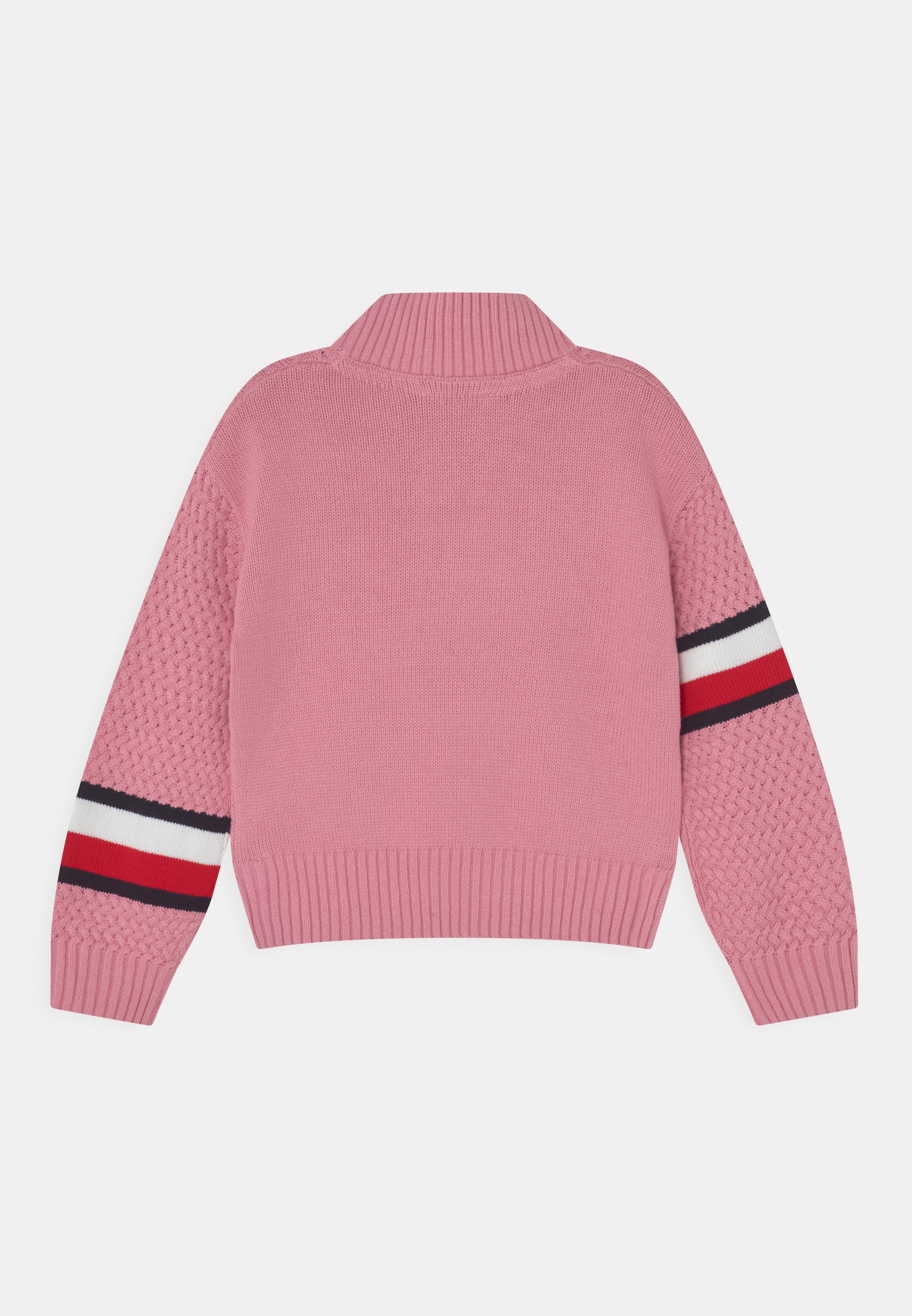 Tommy Hilfiger CHUNKY CABLE MOCK NECK - Maglione - pale primrose/rosa -  Zalando.it