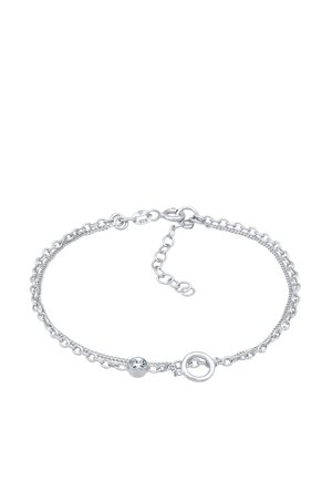 SPARKLING LAYER BASIC- MIT KRISTALLEN VON SWAROVSKI® - Rannekoru - silberfarben