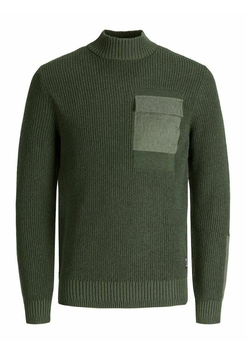Herren Strickjacken | Jack & Jones Strickpullover forest night/dunkelgrün - PG67303 Herren Strickjacken | Jack & Jones Strickpullover forest night/dunkelgrün - PG67303