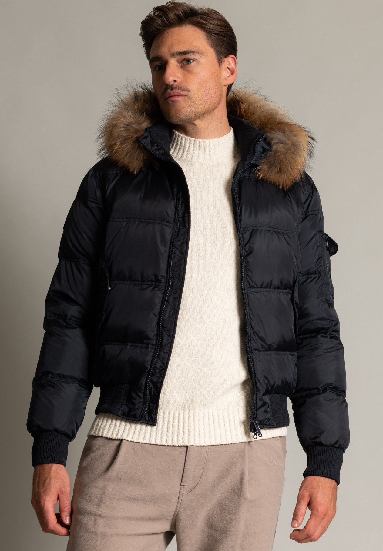 Bomboogie GMO - Down jacket - marine 