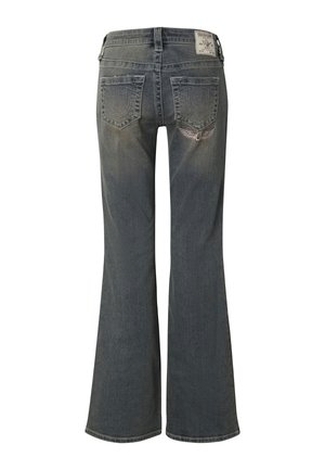 True Religion, PATCH BECCA MR BOOTCUT - Jeans Bootcut - caramel wave