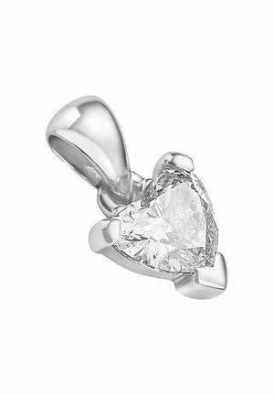 HEART  - Prívesok - white gold-coloured