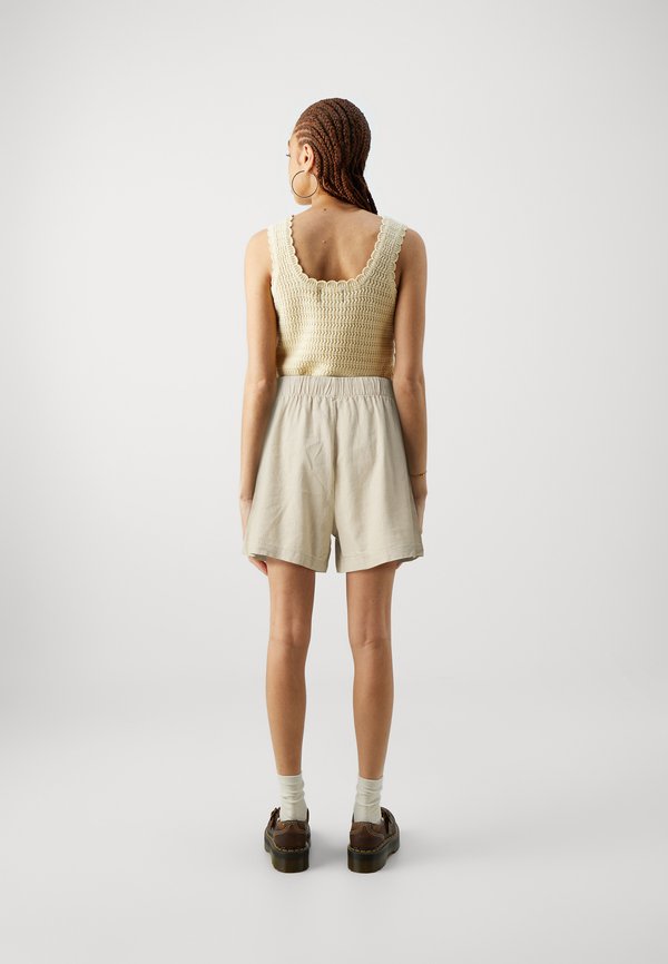 ONLCARO PULL UP - Shorts - oxford tan2