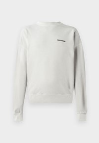 LOGO OVERSIZED SWEATER - Sweatshirt - vintage light grey black