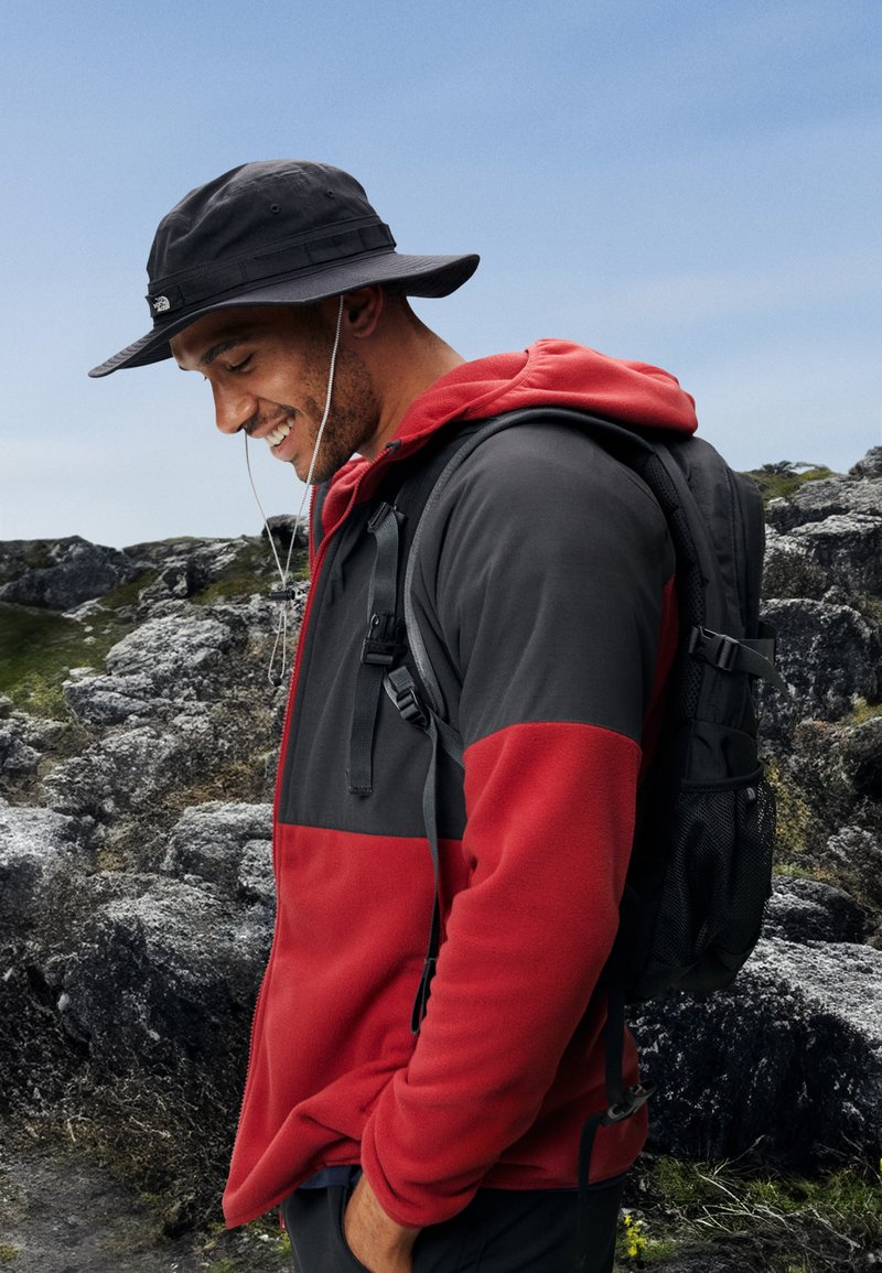 The North Face GLACIER HEAVYWEIGHT FULL ZIP  - Fleecejakke - garnet red/asphalt grey