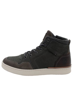 High-top trainers - grey