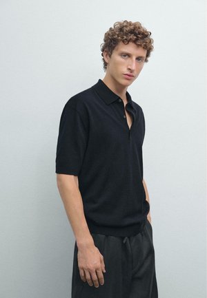SHORT SLEEVE - Polo - dark blue