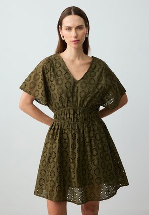 Freizeitkleid - khaki