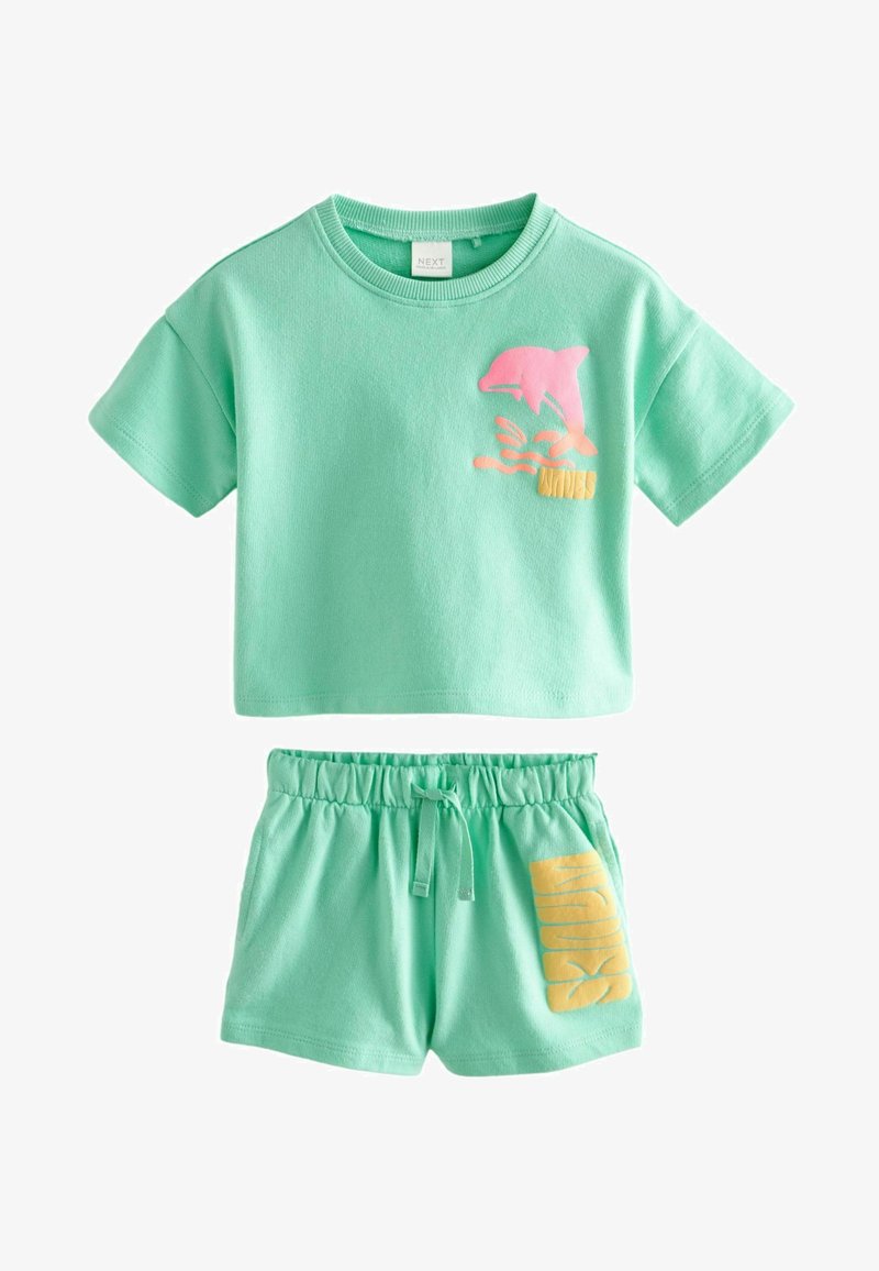 Next SHORT SLEEVE AND SET - REGULAR FIT - Trainingsbroek - blue dolphin