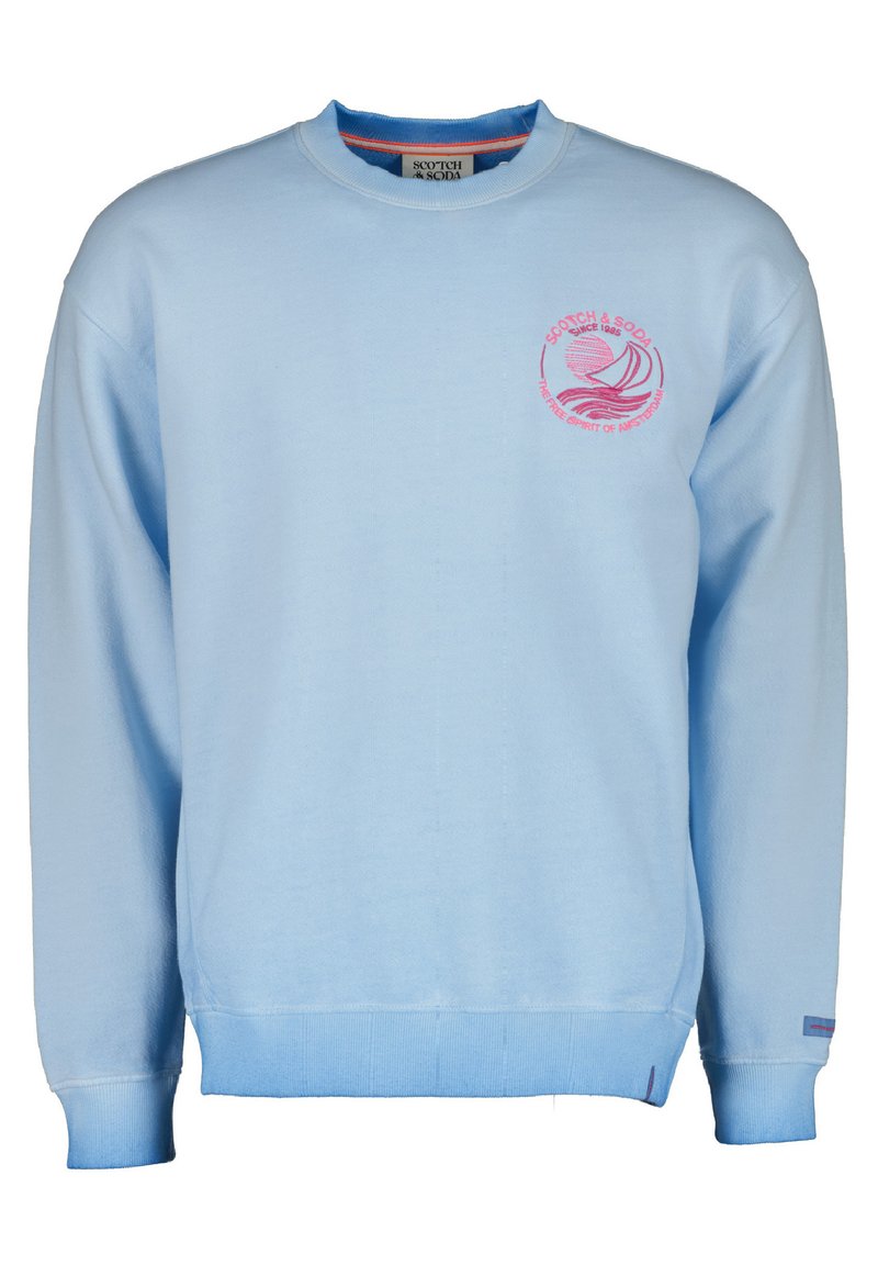 T-shirts korte mouw blauw Scotch & Soda main image 1