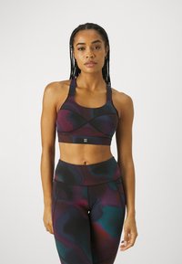 Sweaty Betty POWER MEDIUM SUPPORT BRA - Vidutiniškai krūtinę prilaikanti sportinė liemenėlė - black