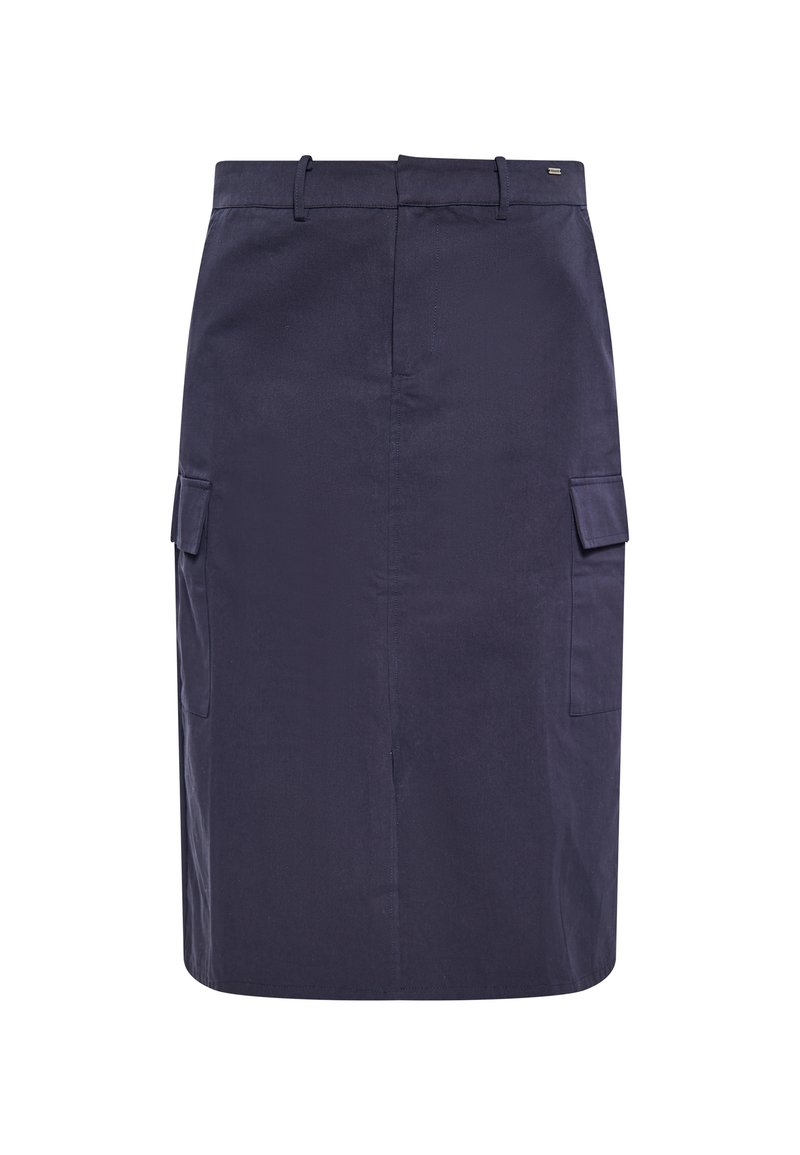 dreimaster A-lijn rok donkerblauw dreimaster A-lijn rok donkerblauw