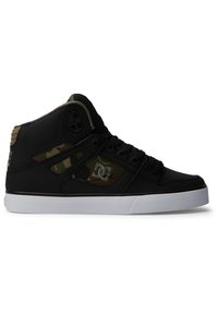 DC Shoes PURE - Skatová obuv - xkkg black black green