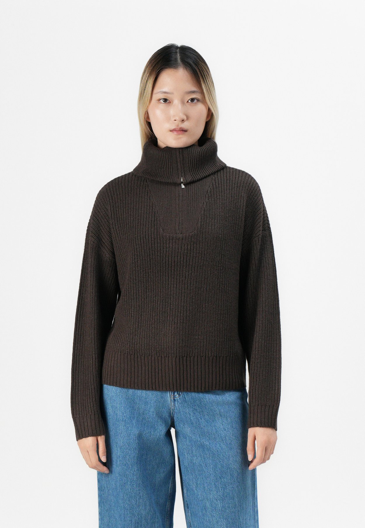 ONLELISABETH HIGHNECK ZIP