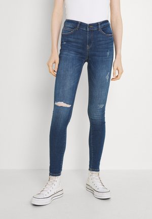 Noisy May NMKIMMY DESTROY - Jeans Skinny Fit - Medium Grey Denim Nm321n0rp C11