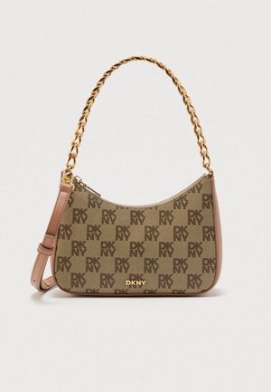 JENNA DEMI CROSS BODY - Käekott - chino/hot cocoa