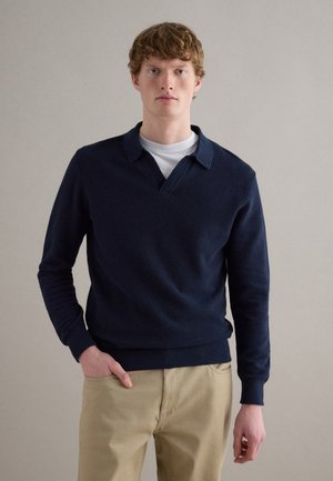 REGULAR FIT  - Polo - navy blue