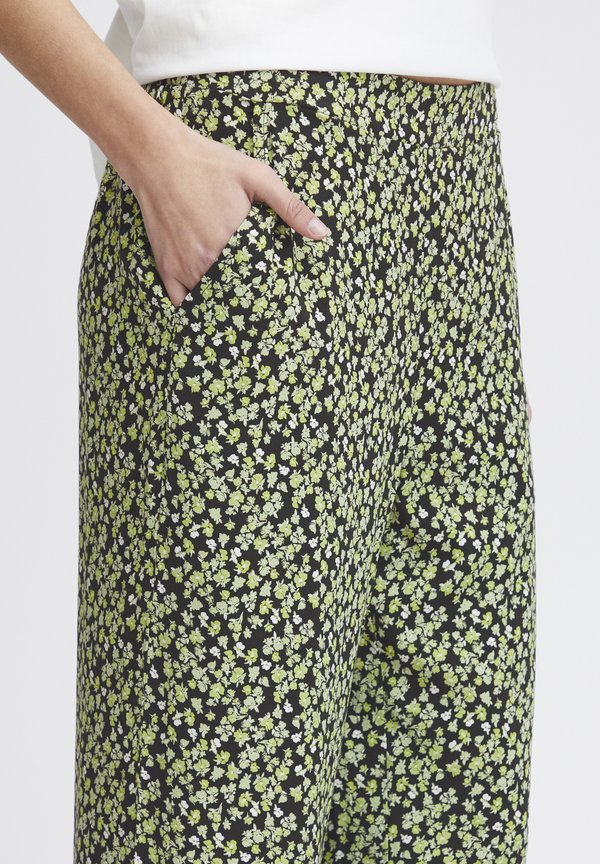 IHAya - Trousers - sprucestone flower aop2