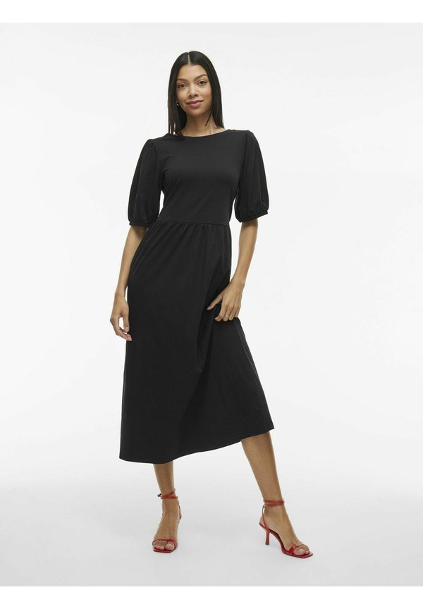 MIDI KURZARM - Jerseykleid