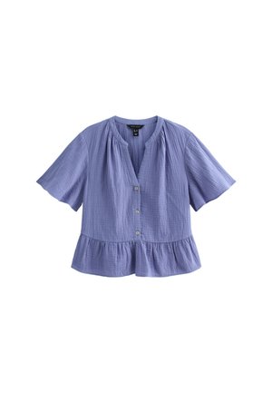DROP HEM - Blus - blue