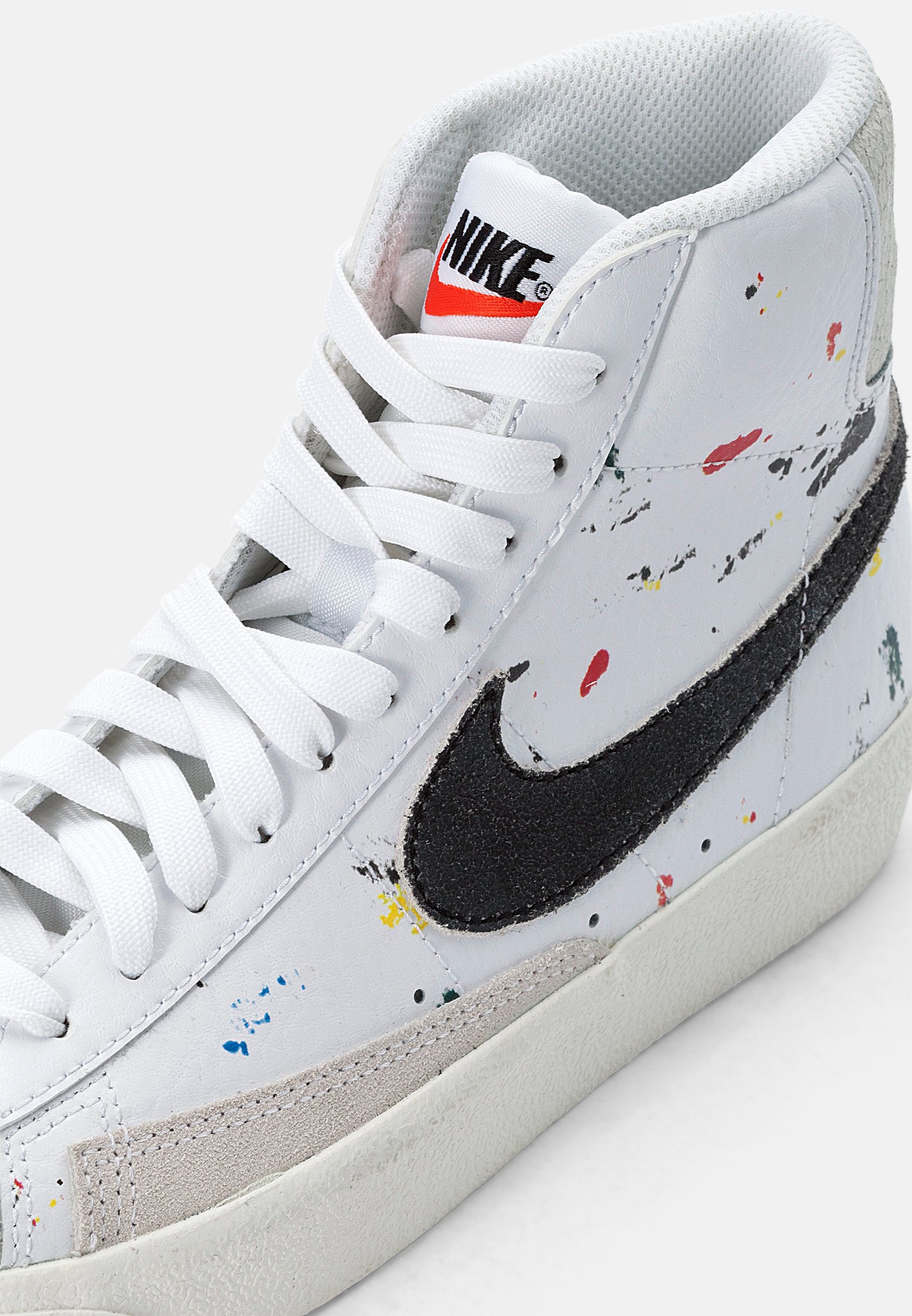Nike Sportswear BLAZER MID - Sneaker high - white/black-white-sail/schwarz  - Zalando.de