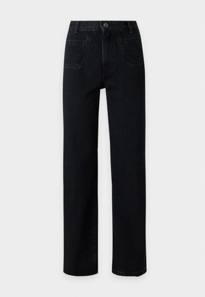 sandro, ANCIEN - Straight leg jeans - noir