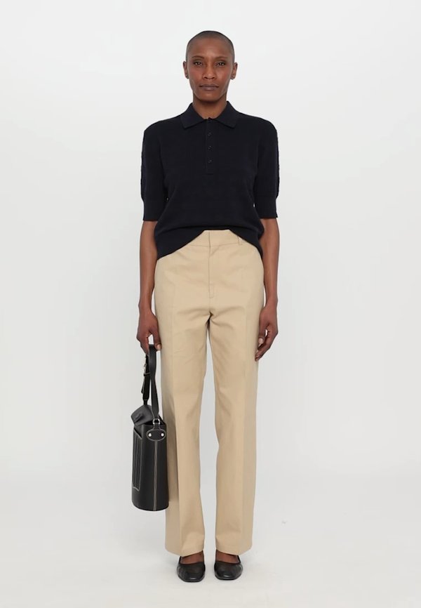 TAILORED TROUSERS - Trousers - sand beige2