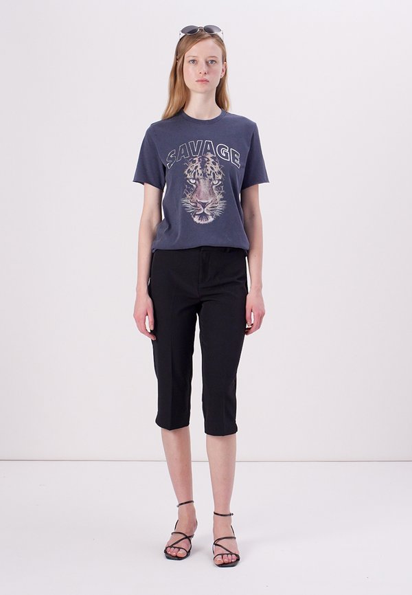 ONLLUCY LIFE BOX - Print T-shirt - total eclipse2