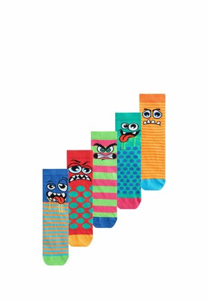 Next, 5 PACK - Socks - multi bright faces