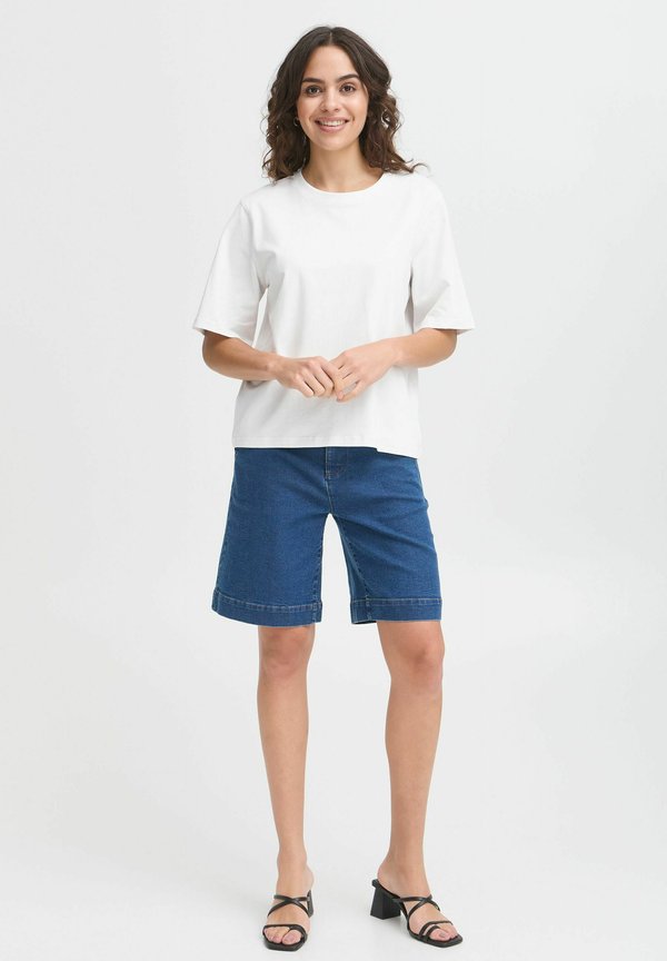 FRZASHOULDER - Basic T-shirt - blanc de blanc3