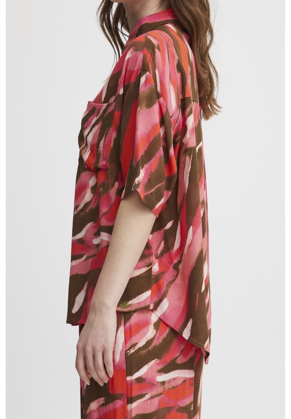 FRKAIYA - Button-down blouse - camellia rose mix3