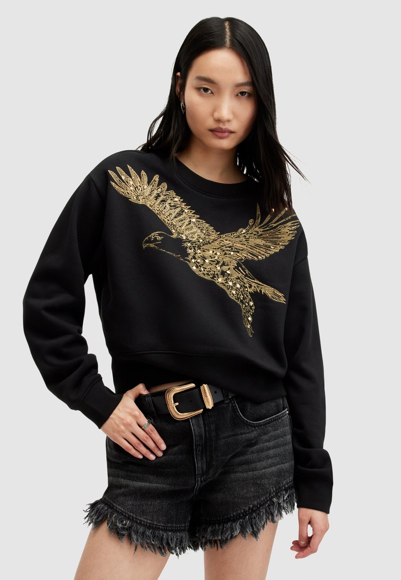 AllSaints FLITE SEPARO - Sweatshirt - black