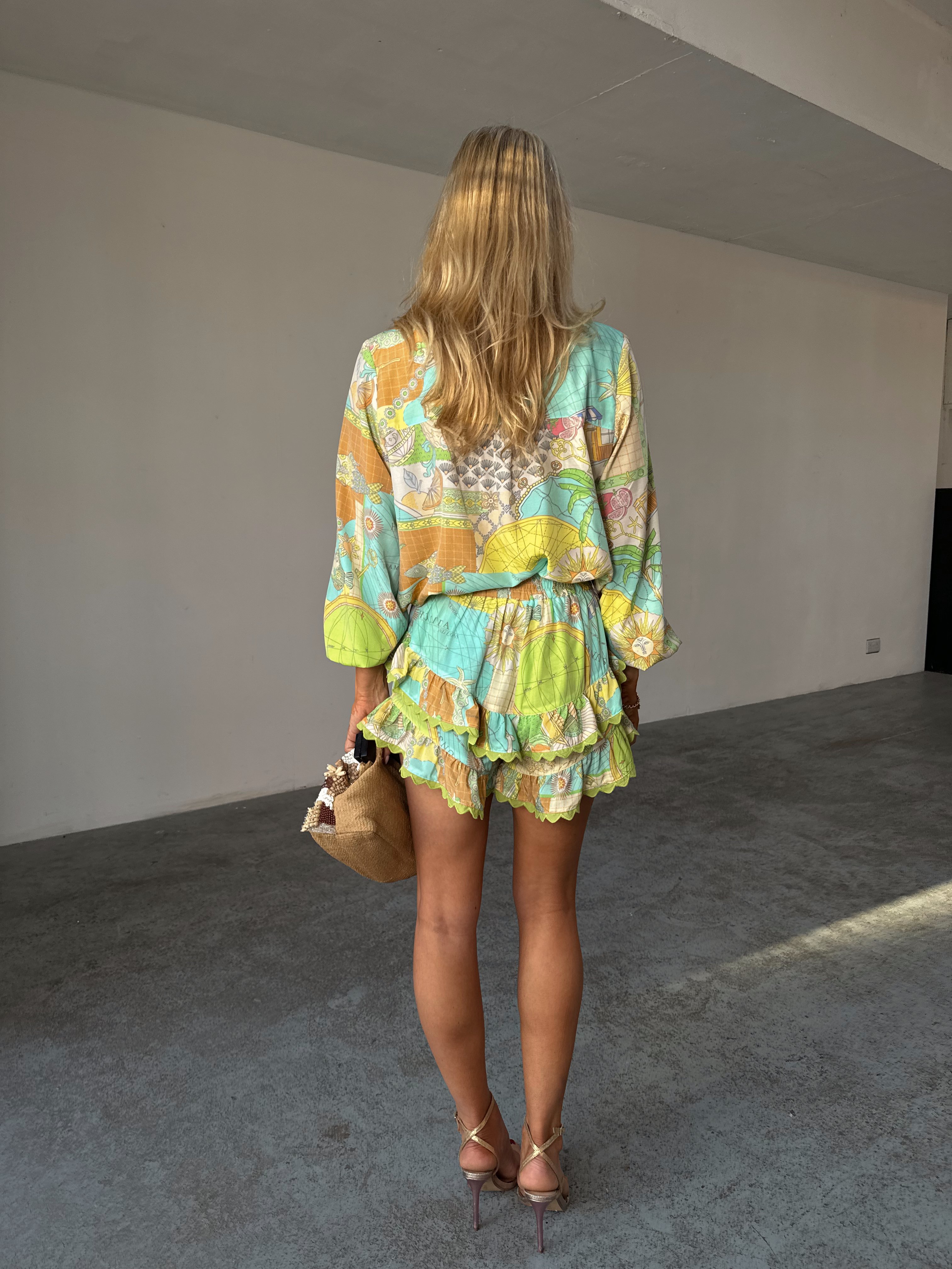 売れ筋商品|||ネバーフリードレスド シャツ レディース トップス ISLA MILEY - Button-down blouse - blue Never Fully Dressed ISLA MILEY - Button-down blouse - blue