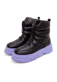 Cesare Gaspari Zimní obuv - black/lilac