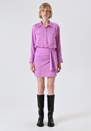 Blusenkleid - pink