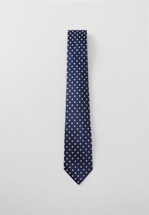 ALL OVER SQUARE TIE - Tie - blue